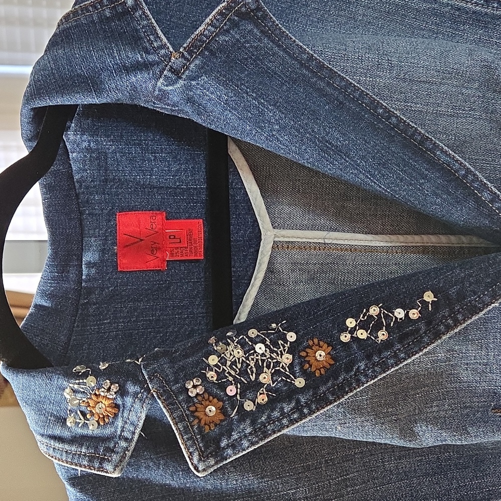 Embellished Denim Jacket - Picture 2 of 6